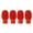 Red, variant on Drum Mute Drum Dampener Drumstick Silents Practice Tip Musical Instruments Part