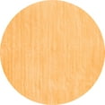 thumbnail image 1 of Ahgly Company Indoor Round Solid Orange Modern Area Rugs, 6' Round, 1 of 4