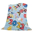 thumbnail image 2 of Winnie the Pooh Cartoon Casual Blanket Pets Lightweight Microfiber Flannel Blankets Plush Blanket for Bedroom Couch Sofa, 2 of 10