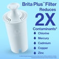 thumbnail image 2 of Filtro de agua Brita Plus de alta densidad sin BPA, 4 filtros, 2 of 9