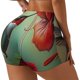 thumbnail image 1 of Balery Hummingbird Floral Paradise Pantalones cortos de entrenamiento estampados para mujer, sin costuras, ajustados, para gimnasio, yoga, correr, deportes, ejercicio activo, fitness.-Large, 1 of 8