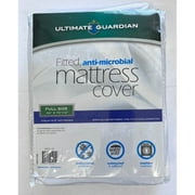 Ultimate Guardian Fitted Polyester Mattress Protector, Queen, Waterproof, Dust Mite Protection