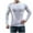 White, variant on jsaierl Sweaters for Men Casual Solid Crew Neck Pullover Muscle Long Sleeve Sweater Slim Fit Bottoming Knit Shirt Top