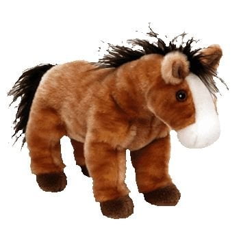 Ty Beanie Buddy - Oats the Horse, Stuffed Toy By Beanie Buddies Ship from