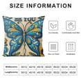 thumbnail image 5 of Nawypu Butterfly Decorative Throw Pillow Cover, Cushion Cover Decorative Square Pillowcases Cushion Cover, 5 of 5