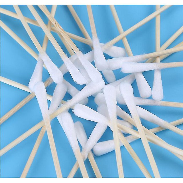 200 Pcs Cleaning Sponge Sponge Cleaning Swabs Cotton Swabs Cotton Stick Swab