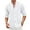 White, variant on WTOBBYMen's Solid Color Casual Cardigan Button-up Collar Long-sleeved Shirt，Solid Color Long Sleeve Button Down with Fashionable Accents for Night Out & Special Events,Army Green L