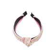 thumbnail image 5 of Unique Bargains 1 Pc Headband Rhinestone Sequins Hair Accessories for Women Pink, 5 of 5