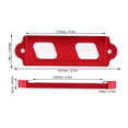 thumbnail image 4 of Car Battery Holder, Aluminum Alloy Battery Bracket Rustproof  Replacement For  CRX S2000  Integra RSX For Automobile Repacking Black,Silver,Red,Blue, 4 of 8