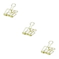 thumbnail image 4 of stanreset 1/2/3 20 Pieces Metal Paper Clip Anti-rust Unfading Solid Color Replacement Home Office File Examination Papers Clips Gold 25mm 3PCS, 4 of 6