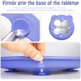thumbnail image 7 of Taotique Stainless Steel Baby Plates with Suction, 9" Toddler Divided Plates with Removable Silicone Sleeves for Baby Snack Dishes, Blue & Pink, 7 of 7