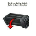 thumbnail image 3 of Optimus 25" Electric Baseboard Convection Heater, Black, 3 of 5