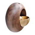 thumbnail image 2 of Campana de ,Campana redonda de que se sobre madera,Entrada decorativa Timbre Puerta Campana Chime Windows,Colgando Timbre Entrada Frigorífico Tienda, 2 of 8