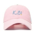 thumbnail image 3 of Uncia Active Unisex Baseball Cap Athletic Adjustable Cotton Dad Hat for Men and Women Wave-shaped Brim and Embroidery K.O, 3 of 5