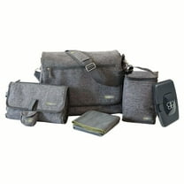 bbluv Ultra ‒ Ultra Complete Diaper Bag - Heather Grey
