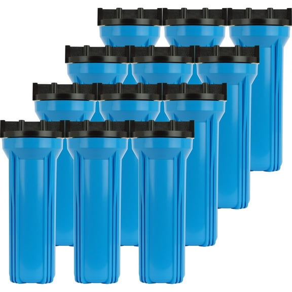 SpiroPure 10x2.5 Water Filter Housing Slim 10 inch / 10 x 2.5 Standard Housing (Case of 12)