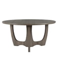 thumbnail image 4 of Gallerie Decor Edgewood Contemporary Wood Coffee Table with Carved Leg in Gray, 4 of 6