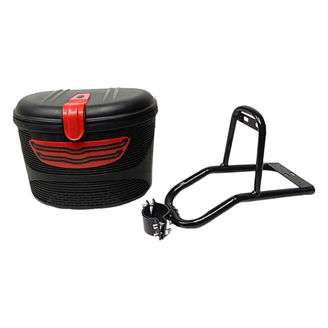 Colaxi Electric Scooters Rear Basket Rack Rear Basket Bracket Accessories, Replacement, Practical, Easy to Install, Durability Steel With Basket