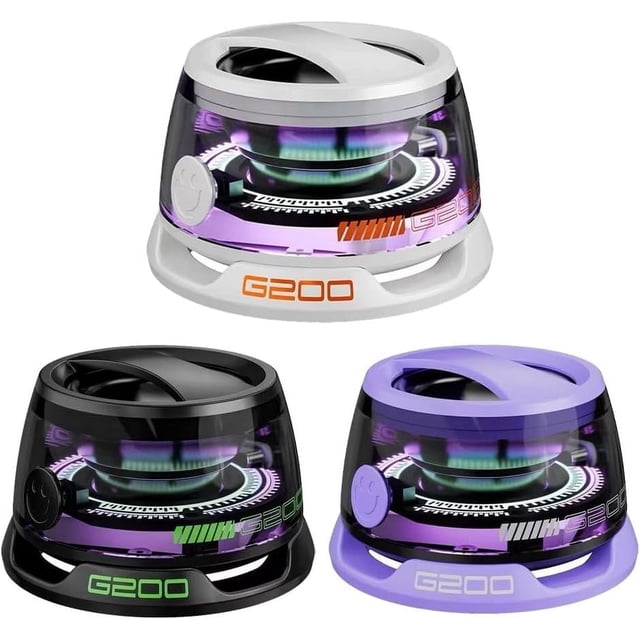 Altavoz Bluetooth magnético multifuncional cibernético para superficies metálicas, pequeño, inalámbrico, portátil, resistente al agua, con soporte para teléfono, altavoz para nevera, imán, baño,
