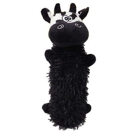 UPC: 0813579025554 | Schoochie Pet 555 Christopher Cow Water Bottle Dog Toys- 11 in.