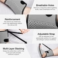 thumbnail image 2 of Plantar Fasciitis Night Splint, Upgraded Adjustable Foot Brace with Arch Cushion for Pain Relief, Achilles Tendonitis, Foot Drop & Heel Spur, Comfortable Day & Night Support (Gray, 1PC), 2 of 7
