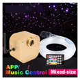 thumbnail image 3 of Fiber Optic Light 16W Twinkle APP Smart Control, Starry Music Control Car Star LED Light, Kid Room Ceiling Lighting ,Easy to Operate, 3 of 8