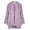 Purple, variant on Scyoekwg Women Blazer Outfit Business Office Work 2 Piece Sets Long Sleeve Coat Shorts Matching Outfits Fashion Casual Two Piece Set (Hot Pink,XXL)