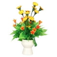 thumbnail image 2 of Aquarium Artificial Plants, Vivid Removable Aquarium Fake Flower Decor Safe Portable Bright Colors Simulation  For Fish, 2 of 8
