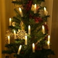 thumbnail image 1 of Fiudx Velas Navideñas de 20 Led, Diseño con Alimentación Por Usb, Luz Blanca Cálida, Uso Interior y Exterior, Decoración para Fiestas, Iluminación para Patio y Jardín, 3,4 M de Largo, 20 Bombillas Le, 1 of 6