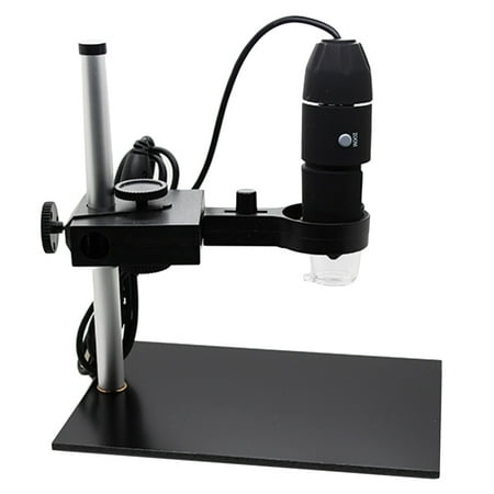 1000x Magnification USB Digital Microscope Built-in 8 LED Camera Magnifier with Base Stand Holder
