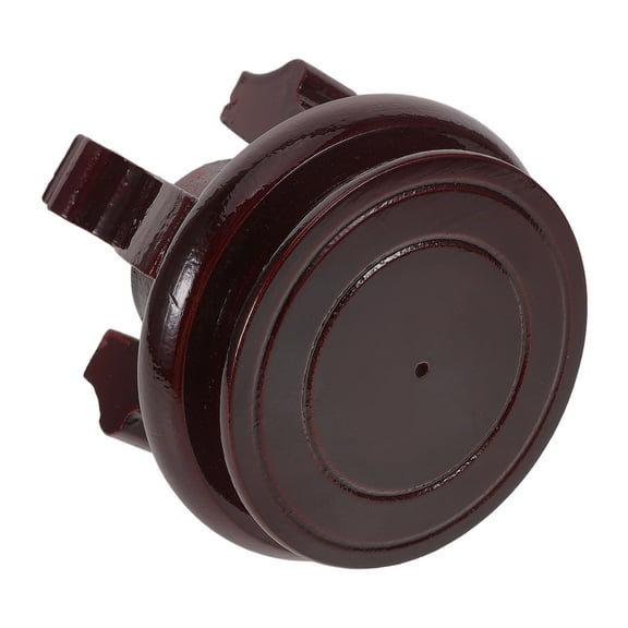 BEADCEST 1Set Brown Wood Flower Pot Stool for Indoor Garden Planter Stand