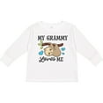 thumbnail image 3 of Inktastic My Grammy Loves Me with Sloth and Hearts Boys or Girls Long Sleeve Toddler T-Shirt, 3 of 5