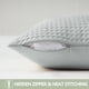 thumbnail image 4 of Fundas de Almohada Zaizaihome 100% Algodón Egipcio 45x45 cm Paquete de 2, 4 of 7