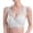 Light Blue, variant on Women Lace Lightweight Lift Support Tank Style Plus Size Seamless Everyday Bra Red M