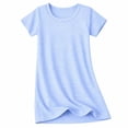 thumbnail image 6 of Rimyaw Girls Cotton Nightgowns 2 Pack Stripe Sleep Dresses Sleepwear Clothes Size 5-6, 6 of 6