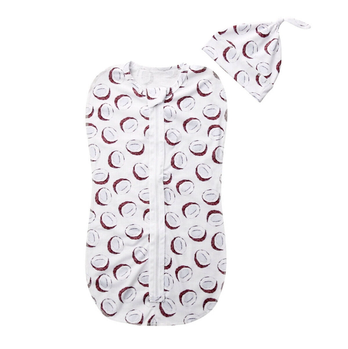 Sleeping Bag Newborn Baby 6-18 Months 100% Cotton Nursery Travel Zip Bag 