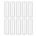 thumbnail image 5 of Tnobhg 10Pcs Coin Tube Transparent Plastic Coin Tube Organizer Round Coin Holder with Lid for Banks Supermarkets, 5 of 7