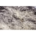 thumbnail image 2 of Natural 676685001771 2 x 6 ft. New Zealand Double Sheepskin Rug - Gradient Grey, 2 of 2