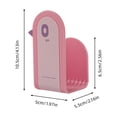 thumbnail image 3 of Wall Mounted Pot Lid Holder Plastic Kitchen Storage Rack for Pot Lids and Cutting Boards, 3 of 6