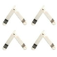 thumbnail image 1 of 4Pcs Antique Support Hinged Gift Box Wooden Box Corner Movable Support, 1 of 7