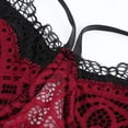 thumbnail image 5 of Gibobby Conjuntos de bragas de encaje Lencería sexy para mujer, ropa interior sexy, lencería para mujer(Negro, XG), 5 of 5