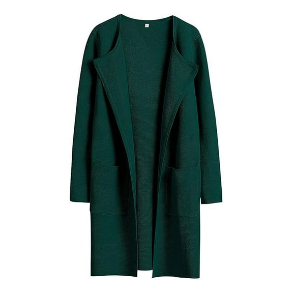 Ounisa Women's Long Cardigan Sweaters Oversized Fall Dressy Coatigan Jackets Trendy Knit Winter Coats