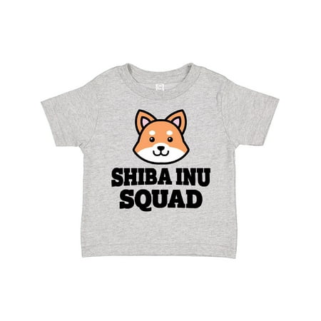 

Inktastic Dog Shiba Inu Squad Gift Toddler Boy or Toddler Girl T-Shirt