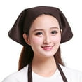 thumbnail image 1 of Clearance Items!TAKTUK Tools,Practical Kitchen Work Cap Work Hat Chef Cap Kitchen Supplies for Waiter,Kitchen Essentials,Kitchen Gadgets,Brown, 1 of 2