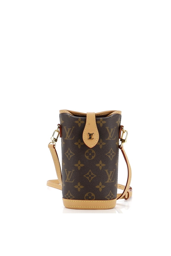 Pre-Owned Louis Vuitton Fold Me Pouch Monogram Canvas By Rebag