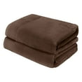 thumbnail image 2 of Fabstyles Super Soft Bath Sheets 2 Piece Set, Extra Large Bath towels, Chocolate, 2 of 2