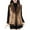 Yellow-02, variant on HTNBO Sherpa Vest Womens Faux Fur Lapel Fuzzy Waistcoat Sleeveless Jackets Fleece Lined Plush Edge Warm Gilet