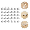 PATKAW 50Pcs Pottery Kiln Refractory Support Nails Ceramic Pottery Kiln