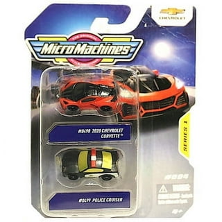 Micro Machines Multipack - Toy Cars and Collectables - Featuring 8 Cadillac  and Chevrolet Vehicles - Play and Collect - MMW0256