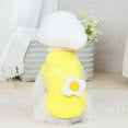 thumbnail image 5 of Pet T-shirt Round Collar Breathable Cotton Egg Print Pet Vest for Summer, 5 of 8
